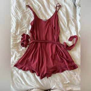 Double Zero Pink Romper